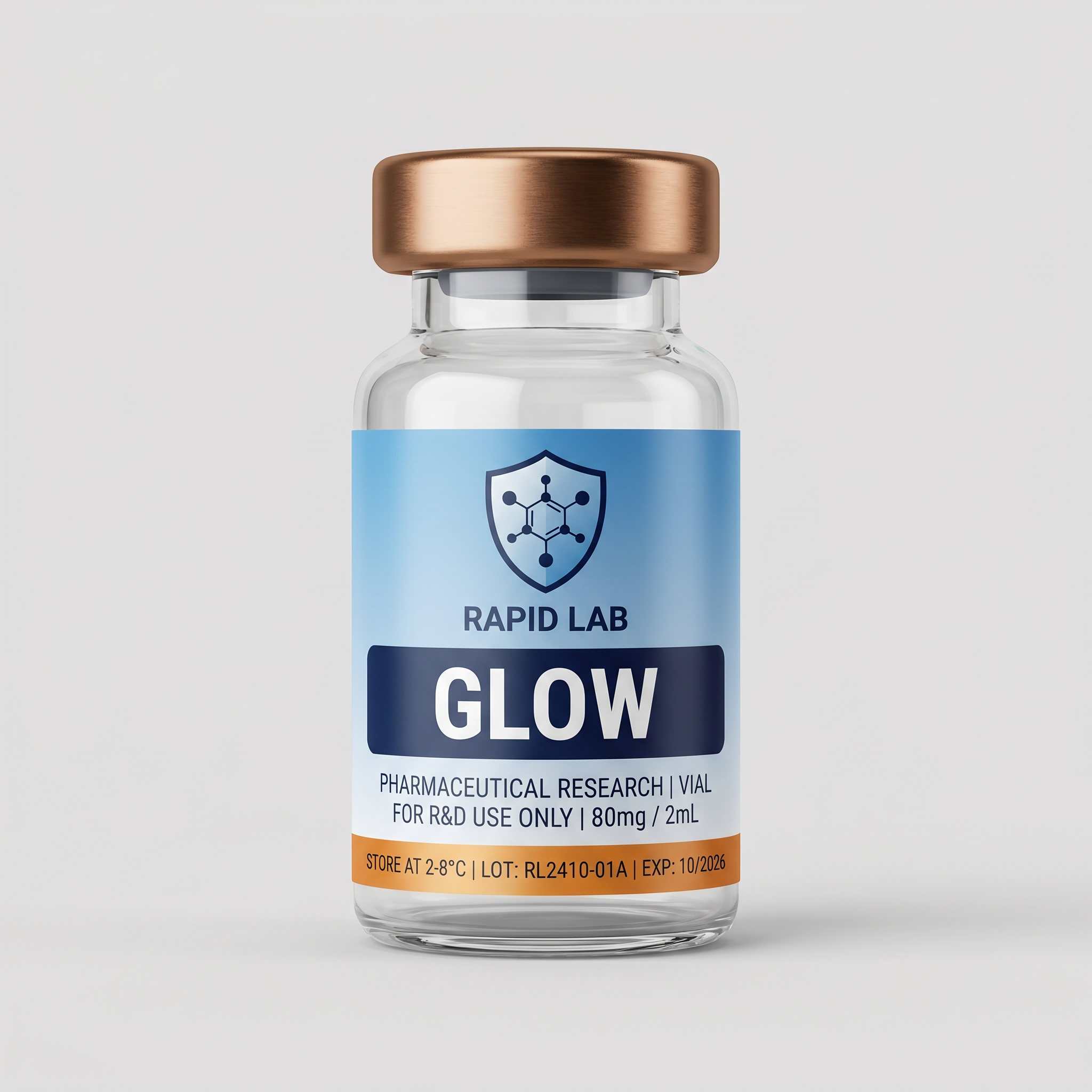 GLOW research peptide