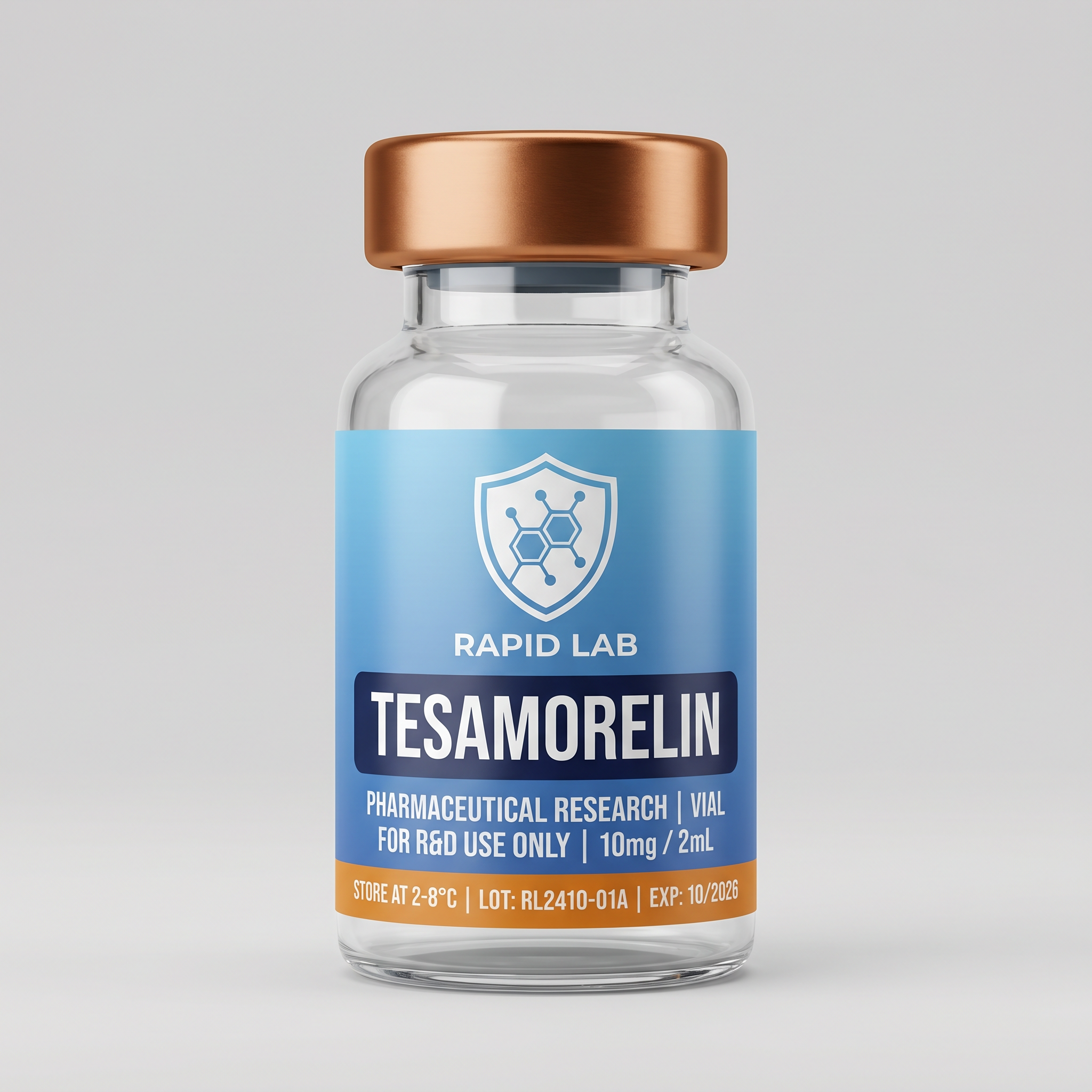 Tesamorelin research peptide